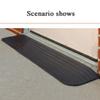 10cm High Step Ramp for Manual Wheelchairs Electric Wheelchairs Scooters 1000Kg Load Capacity 110.5x53.5x10cm (43.5x21.06x3.94inch) view 3