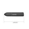 10 Modes Quiet Handheld Electric Bullet Tool Female Soft Toys Massage Ball for Women Men,Waterproof Bullet Setting Personal Bullet Massage Wand for Body Relax,High Power Cordless KLT23FG (Black) view 3