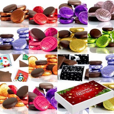 Whittakers Creme & Neapolitans Assorted Chocolates Collections With Christmas Box - Variety Colors of Christmas Chocolates (250g)