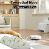 10 Pack Mop Pads Replacement for Narwal Freo X Plus Robot Vacuum Cleaner, Washable & Reusable Microfiber Mop Pads view 2