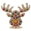 Decqerbe Wooden Christmas Countdown Calendar Christmas Tree Countdown Calendar Chocolate Stand B view 2