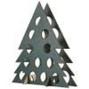Sizoriruk Adult Advents Calendar Liquor Tree Countdown with Wooden Christmas Tree Mini Alcohol Holder Wine Bottle Stand Gifts view 1