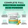 EAA Amino Acids Powder, All 9 Essential Amino Acids Including BCAA's, Orange & Lime Flavour, 360g - 60 Servings (5g of EAA's per Serving) - Love Life Supplements view 3
