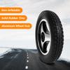 12inch Non-Inflatable Replacement Wheel for Electric Wheelchair, 1 Pair 12 1/22 1/4 Rear Wheels Accessories, Solid Rubber Tire view 4