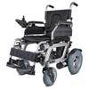 1 Pair 9 Inch Electric Wheelchair Front Wheel Accessories, 2.80/2.50-4 Solid Rubber Wheel, Aluminum Hub with Metal Bearing view 2