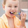 3 Bristle Toothbrush | Astronaut 3 Sided Toddler Toothbrush,Three Bristle Travel Toothbrush Wrap Around for Kids, Girls, Friends view 2