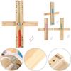 ReachMall Accurate Heat Resistan-t Sauna Hourglass Rotating Wooden Timer Sand, Wall-Mounted Sand Hour Glass, Heat Resistan-t Wooden Timer Sand(pink) view 2