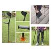 Forearm crutches,Non-Slip Rubber Feet,Crutches for Adults,Support Legs After Injury Or Surgery,Adult Walking Crutch,Bearing 150kg,Height Adjustable 69-92cm view 4