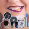 ZZDT 8K Gold Death Love Tooth Gem Kit - Crystal Bear Butterfly Pink - Adult Teeth Beauty - 1 Count view 1