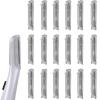 18 Pieces for Flawless Replacement Heads for Finishing Touch Flawless Dermaplane Glo, Lighted Facial Exfoliator, Replacement Blades for Facial and Eyebrow Hair Removal (18 Pcs) view 1