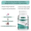 High Strength Magnesium Complex | 3in 1 Bisglycinate, Citrate & Malate | No Fillers or Additives | 60 Capsules | Made in UK view 2