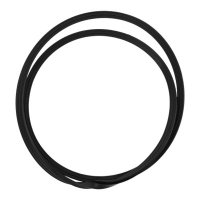 Beavorty Salon Chair Rubber Base Ring, Floor Protector Gasket Replacement, Prevents Sliding Shock Absorption, Easy Installation for Haircuts and Salon Use