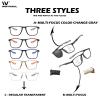 Wryhaul Sport Intelligent Photochromic Progressive Bifocal Presbyopia Glasses, Fashionable Anti-Blue Light Reading Glasses, Portable Bifocal Reading Ultralight Glasses (D, 4.0 x) view 2