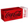 Coca-Cola Zero Sugar 10 x 330ml (8 x 330ml + 2 x 330ml Extra Free) view 1