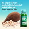 UNROOTED Super Greens & Lemon Shots - For Good Gut Health, with Spinach, Lemon, Baobab and Cucumber, Supports Energy, Immunity and Digestion, With Vitamin C and Antioxidants 12x60ml Bottles view 3