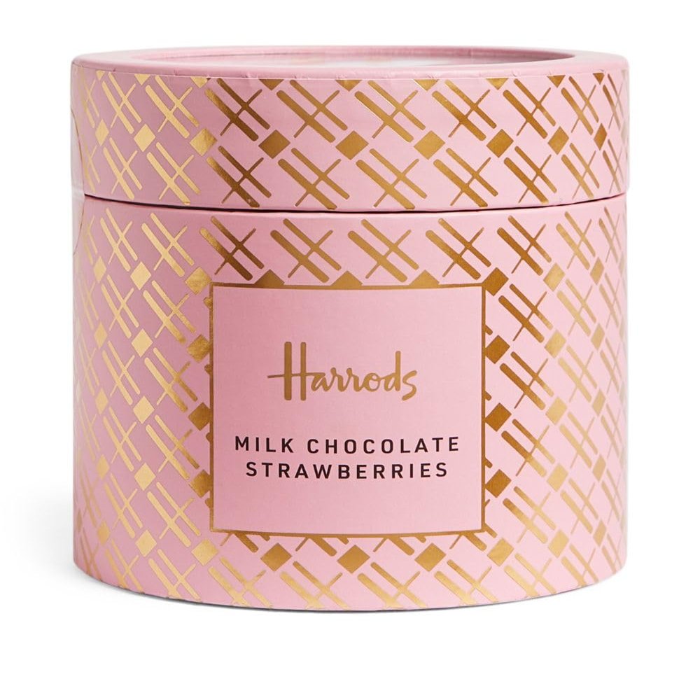 Harrods London Milk Chocolate Strawberries, 230g
