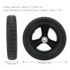 10in Wheelchair Wheels Replacement,250mm Rear Caster Wheel Assembly Anti Skid Polyurethane Tire Strong Bearing Capacity Alloy Hub Tire Back Wheel view 2