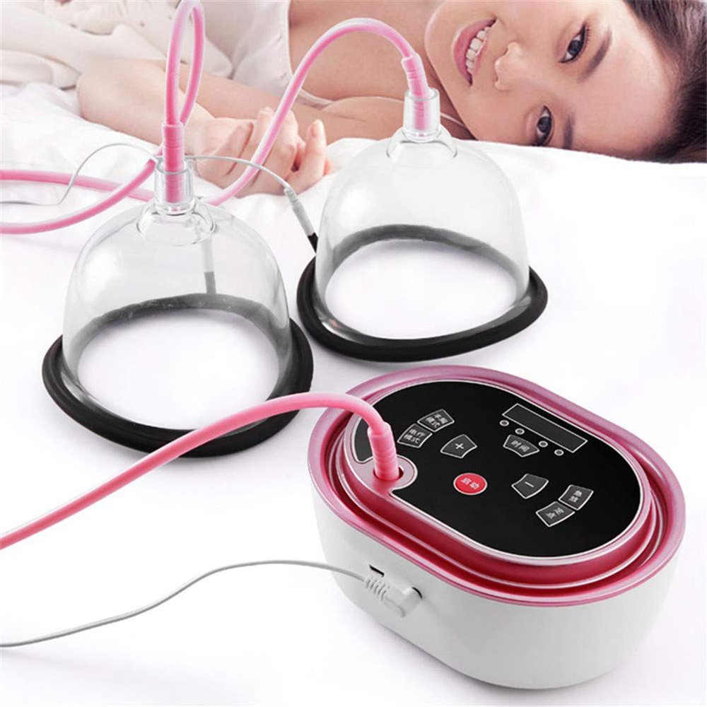 GNbow Electric Breast Massager, Multifunctional Breast Enhancement Instrument, Chest Care Beauty Enlargement Machine, Anti Sagging Equipment Health Beauty Tools