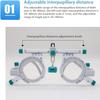 GTANND Adjustable Trial Frame Optical Trial Lens Frame,Fullrim Optometric Universal Optical Trial Frame,Eye Optometry Lens Frame,For Opticians view 2