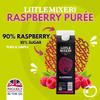 Little Mixers Raspberry Pure (1kg) | Real Fruit Pure for Cocktails, Desserts and Baking | Ready-to-Use, Rich Natural Flavour view 2