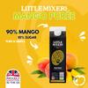 Little Mixers Mango Pure (1kg) | Real Fruit Pure for Cocktails, Desserts and Baking | Ready-to-Use, Rich Natural Flavour view 2