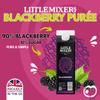 Little Mixers Blackberry Pure (1kg) | Real Fruit Pure for Cocktails, Desserts and Baking | Ready-to-Use, Rich Natural Flavour view 2