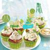 24 Pcs Tennis Cupcake Toppers Sports Ball Tennis Cupcake Picks Tennis Birthday Party Decorations Cake Decor for Sports Balls Theme Boys Girl Birthday Party Supplies view 3