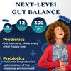 Probiotics for Gut Health & Digestive - 300 Billion CFU - 12 Multi Strains with Prebiotic, 16-in-1 Highest Strength Gut Repair for Men & Women - Supports Occasional Diarrhea, Gas & Bloating - 60 Count view 2