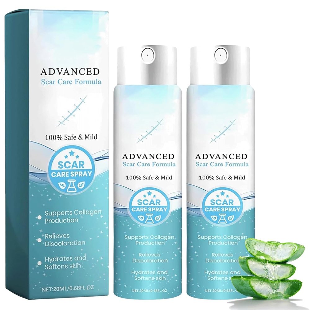 JUFKGBAR Divglow Advanced Scar Care Formula Scar Remover Spray Advanced Scar Remover Gel Collagen Firming Cream Fades Old & New Scars