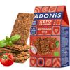 ADONIS Keto Crackers  Mediterranean Style (10 x 60g) | Vegan & Keto-Friendly | 100% Natural Keto Snacks | Sugar Free, Palm Oil Free (Mediterranean Style) view 1