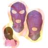 2 Styles Large Size Head Cover for Bedroom Games, Role Playing Hood Mask for Men and Women -UKHD03 (Purple) view 1