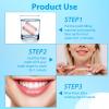 Flipped Warmth 2 Pairs False Teeth Veneers Top And Bottom Instant Veneers Fake Teeth Cosmetic Teeth Whitening Temporary Prosthesis Teeth Comfortable Flex Veneers Teeth for Men And Women view 4