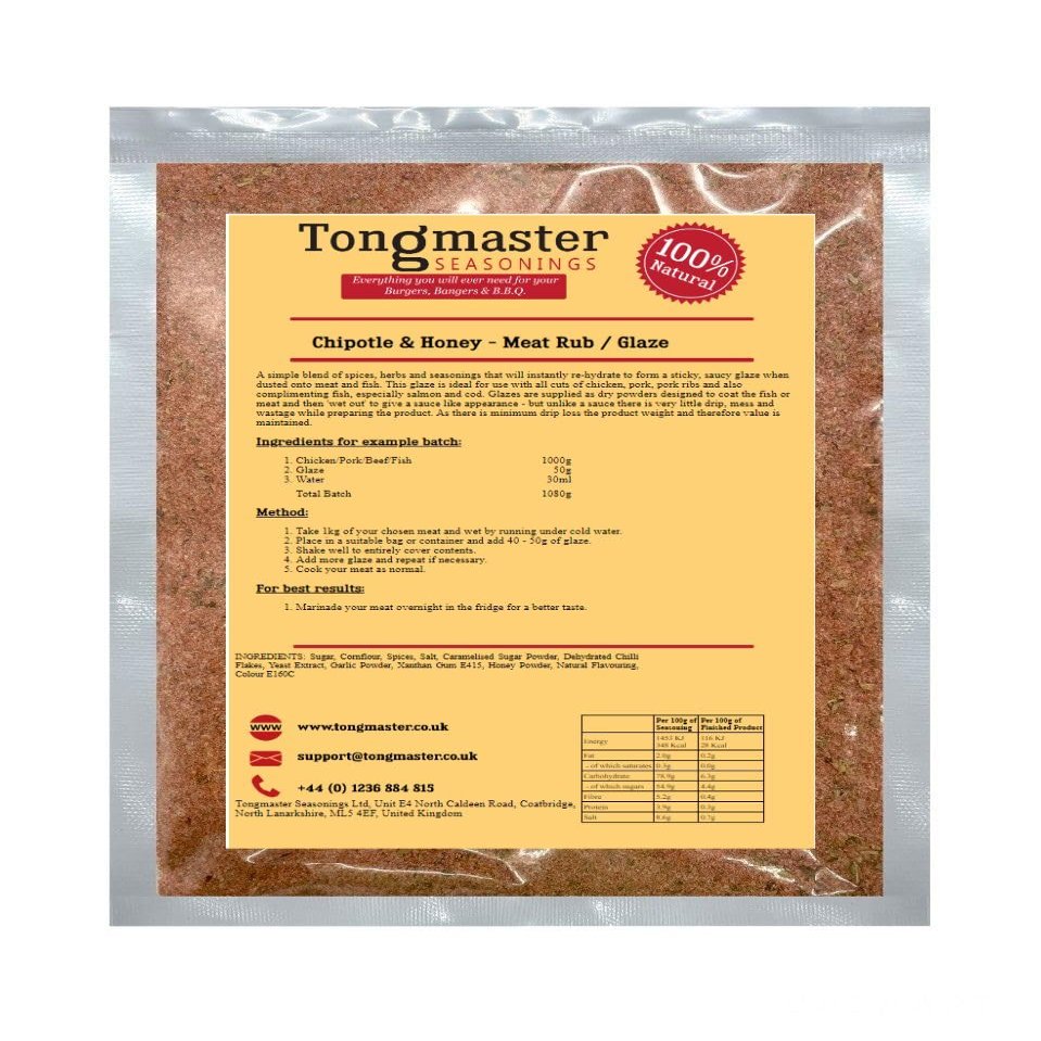 Chipotle & Honey - Meat Rub/Glaze - 600g