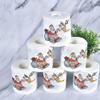 A Touch of Festivity Charming Christmas Themed Toilet Paper Roll with Whimsical Design (A) view 1