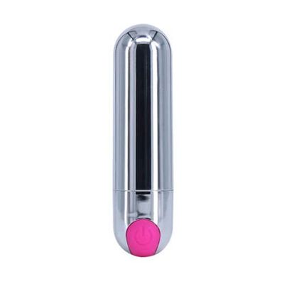 10 Modes Quiet Bullet Massage Wand Portable Massage Ball Personal Massage Tool for Body Relax, Handheld Pocket Bullet Tool Powerful Mini Wand for Women Pleasure, Small Size SD8DJ98 (Silver)