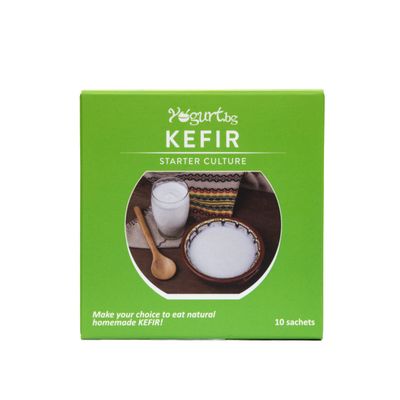 Kefir - Fermented Milk Drink with Probiotic Effect, Made from Cow's Milk and Kefulture - Supports Gut Health and Strengthens the Immune System Whole Pack (Full Pack)