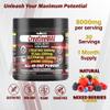 WellBoost CreatineMAX Powder - 5000mg Creatine Monohydrate, 1000mg BCAAs, Glutamine, Lysine per Serving - Sugar Free, Mixed Berry Flavour - Lean Muscle, Recovery & Endurance (300g, 1 Month Supply) view 3