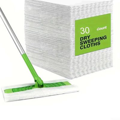 Feegow Dry Sweeping Cloths Pads, 100 Pieces Removal Paper, Disposable er Mop Pads, Household Removal Cloth Electrostatic Mop Pad