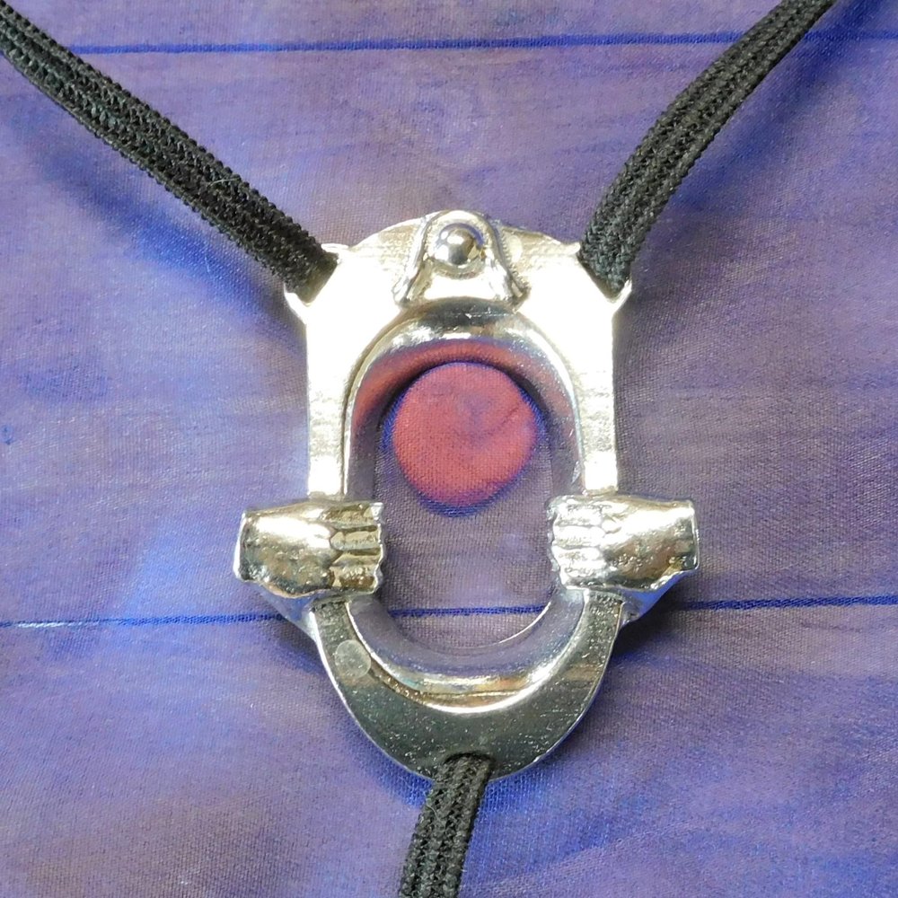 Adult Clitoral Restraint, Hands with Lock, BDSM Pleasure. Handcrafted Jewelry. Handmade Jewellery. by William Sturt (Extra Cuddly)