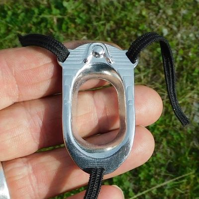 Clitoral Restraint Ridged Open, Personalised, Engravable, Handmade Jewellery, Hand Crafted Jewellery, William Sturt (M: 68-74cm, 27-29"")"