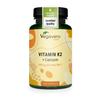 Vegavero Vitamin K2 200 g | with 444 mg Calcium | NO Additives | Bone Health Supplement | Vegan | 180 Tablets view 1