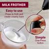 Kimm & Miller Costa Coffee Luxury Gift Set with Latte Glass Coffee Cup & Electric Milk Frother view 4