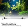 Aquarium Tongs, Fish Tank Aquarium Plastic Tweezer Water Plants Plastic Clamp Clip Cleaning Tool view 4