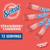 Sunkist Singles to Go Drink Mix Packets, Strawberry Tangerine, Pack of 6 - Powdered Drink Packets with Vitamin C, 72 Powder Sticks view 3