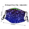Bright Stars Adult Dust Mask Cover - Breathable, Adjustable for Outdoor, Camping, Running, Traveling, Work, and Daily Use view 4