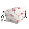 Flamingo. Adult Dust Mask Cover - Breathable, Adjustable for Outdoor, Camping, Running, Traveling, Work, and Daily Use view 2