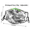 Digital Camo Adult Dust Mask Cover - Breathable, Adjustable for Outdoor, Camping, Running, Traveling, Work, and Daily Use view 4