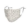 Brown Pattern Leopard Adult Dust Mask Cover - Breathable, Adjustable for Outdoor, Camping, Running, Traveling, Work, and Daily Use