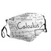 SamLng Math Geometry Geek Calculus Adult Dust Mask Cover - Breathable, Adjustable for Outdoor, Camping, Running, Traveling, Work, and Daily Use view 2