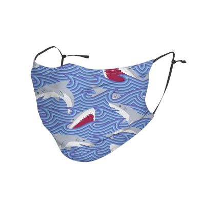 Foraging fish Adult Dust Mask Cover - Breathable, Adjustable for Outdoor, Camping, Running, Traveling, Work, and Daily Use